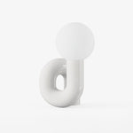 Load image into Gallery viewer, White Caterpillar Table Lamp