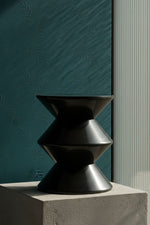 Load image into Gallery viewer, Black Ziggy Stump in Ochre