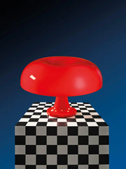 Red Mushroom Playful Table Lamp