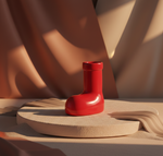 Charger l'image dans la visionneuse de galerie, Red Vase Shoes Galoshes