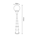 Load image into Gallery viewer, Grande Spectrum Tower Floor Lamp