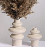 Load image into Gallery viewer, Nordic Beige Ceramic Dried Flower Vase - CHAL