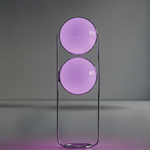 Load image into Gallery viewer, Gemini Dual Sphere Floor Lamp CHAL