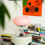 Load image into Gallery viewer, Pink Candle Table Lamp