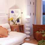 Load image into Gallery viewer, White Gourd Floor Lamp