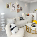 Load image into Gallery viewer, White Gourd Floor Lamp