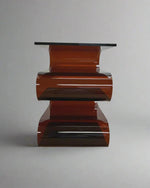 Load image into Gallery viewer, Ripple Curve Side Table CHAL