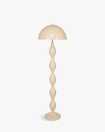 Load image into Gallery viewer, Off-white Curly Floor Lamp