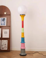 Load image into Gallery viewer, Grande Spectrum Tower Floor Lamp CHAL