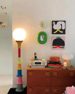 Load image into Gallery viewer, Grande Spectrum Tower Floor Lamp CHAL