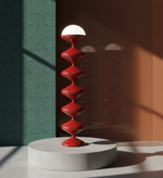 Load image into Gallery viewer, Red Gourd Floor Lamp