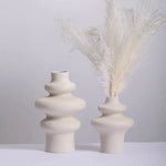 Load image into Gallery viewer, Nordic Beige Ceramic Dried Flower Vase - CHAL