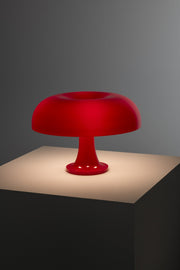 Red Mushroom Playful Table Lamp