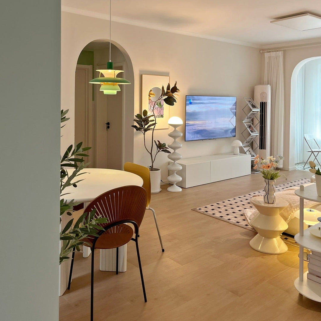 White Gourd Floor Lamp