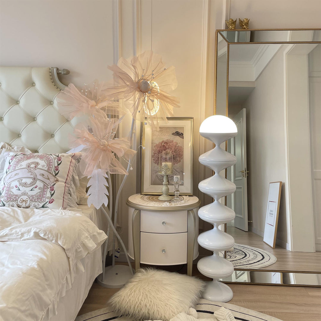 White Gourd Floor Lamp