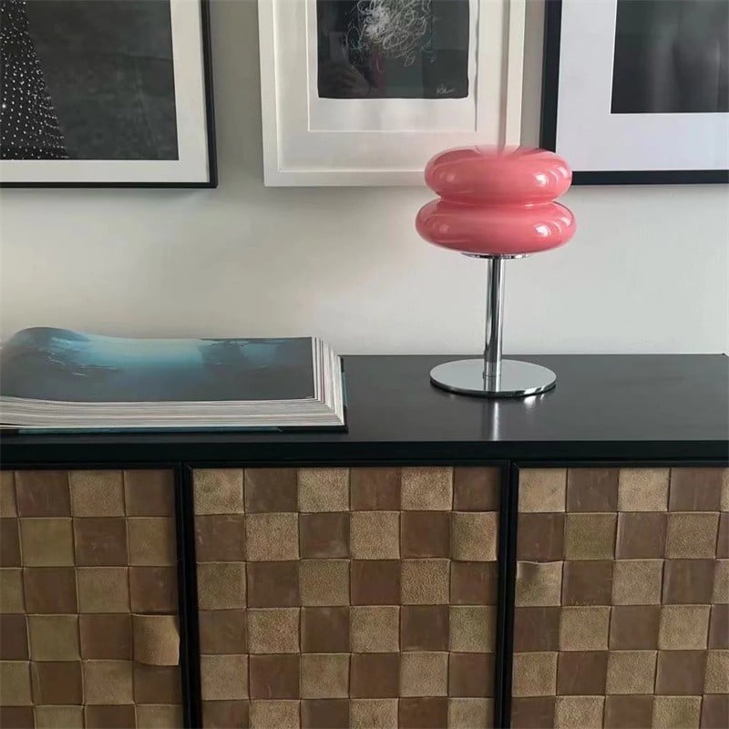 Glossy Macaron Table Lamp