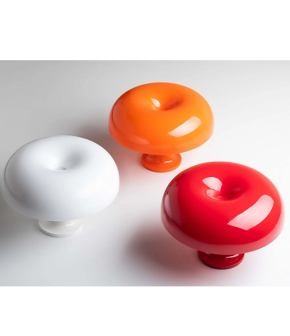 Red Mushroom Playful Table Lamp