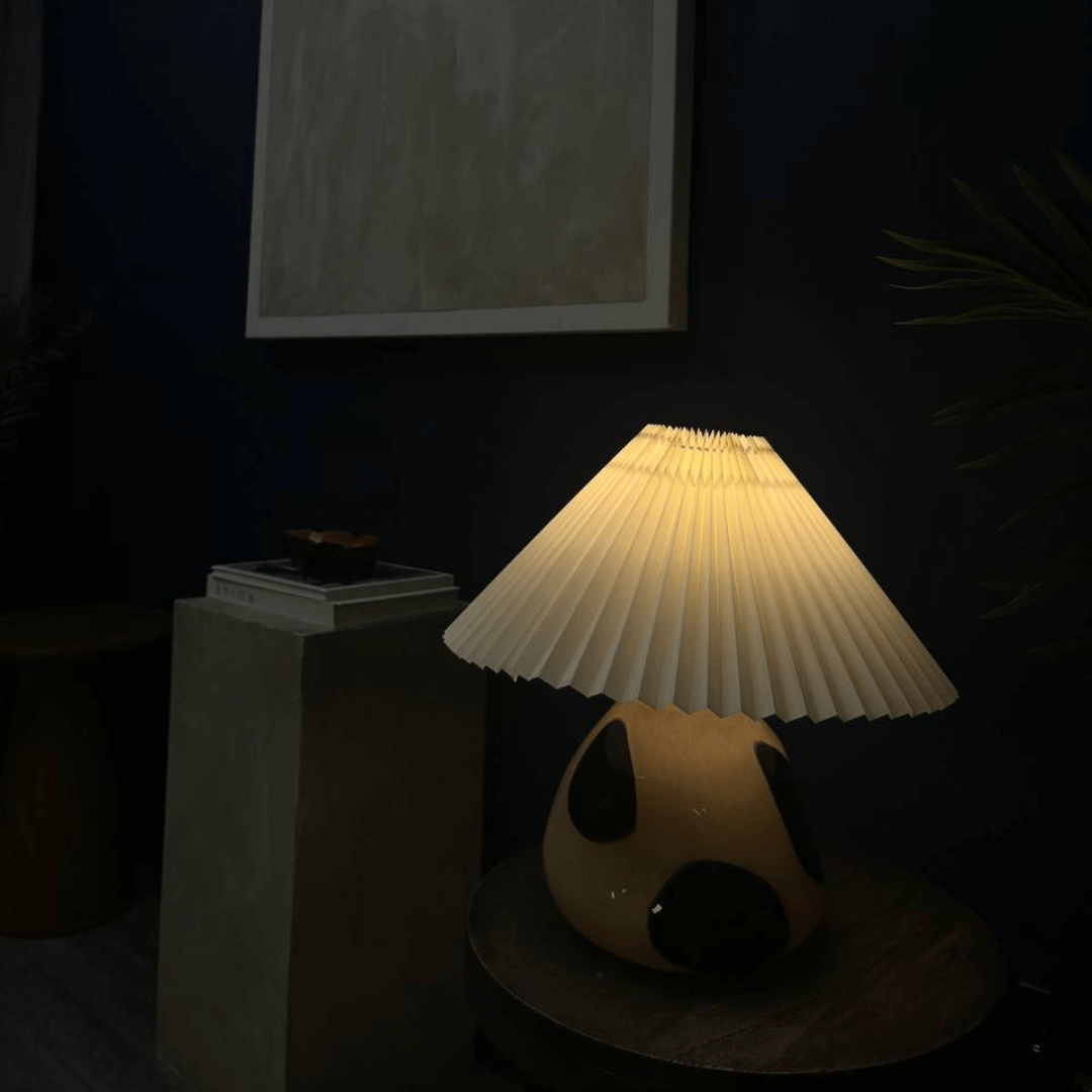 Pleated Cavolo Table Lamp - CHAL