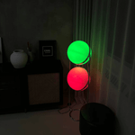 Load image into Gallery viewer, Gemini Dual Sphere Floor Lamp - CHAL
