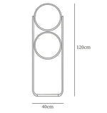 Load image into Gallery viewer, Gemini Dual Sphere Floor Lamp - CHAL
