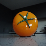 Load image into Gallery viewer, Orange Tomato Table Lamp