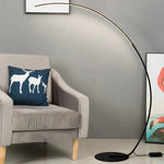 Load image into Gallery viewer, This highlights the lamp’s soft, ambient lighting inspired by the moon, along with its sleek and modern aesthetic.
