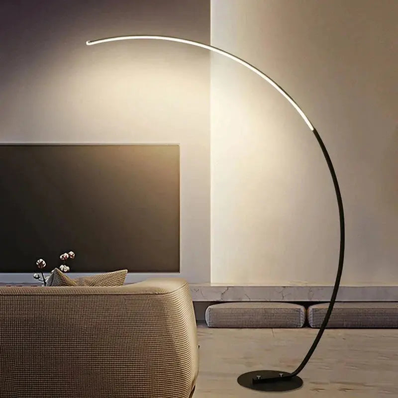 This highlights the lamp’s soft, ambient lighting inspired by the moon, along with its sleek and modern aesthetic.