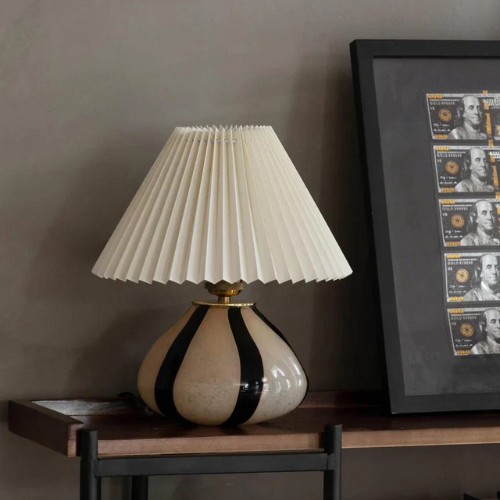 Pleated Cavolo Table Lamp