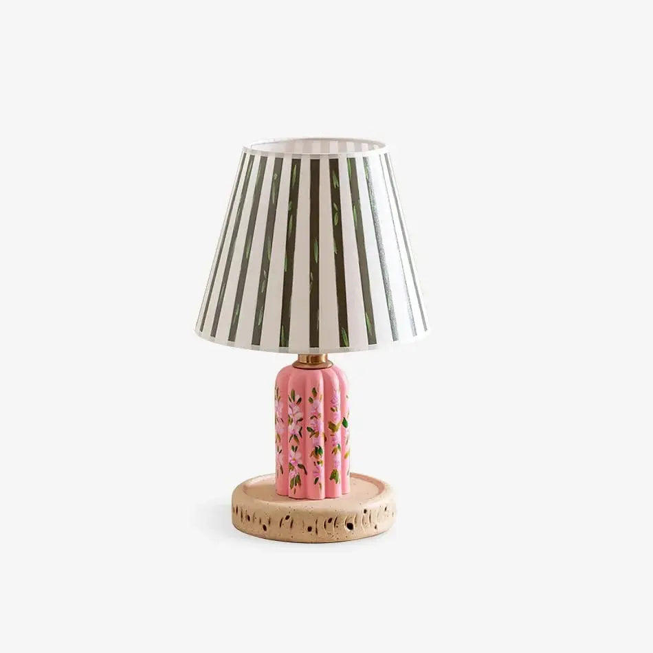 Ollie Flowers Table Lamp – Hand-Painted Floral Design, Textured Base | Chal Decoration

This highlights the lamp’s artistic floral design, stable base, and decorative appeal, emphasizing its vibrant and elegant contribution to any space.