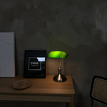 Charger l'image dans la visionneuse de galerie, Cordless Retro Bankers Lamp CHAL
