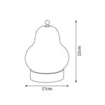 Load image into Gallery viewer, Pear Table lamp dimensions
