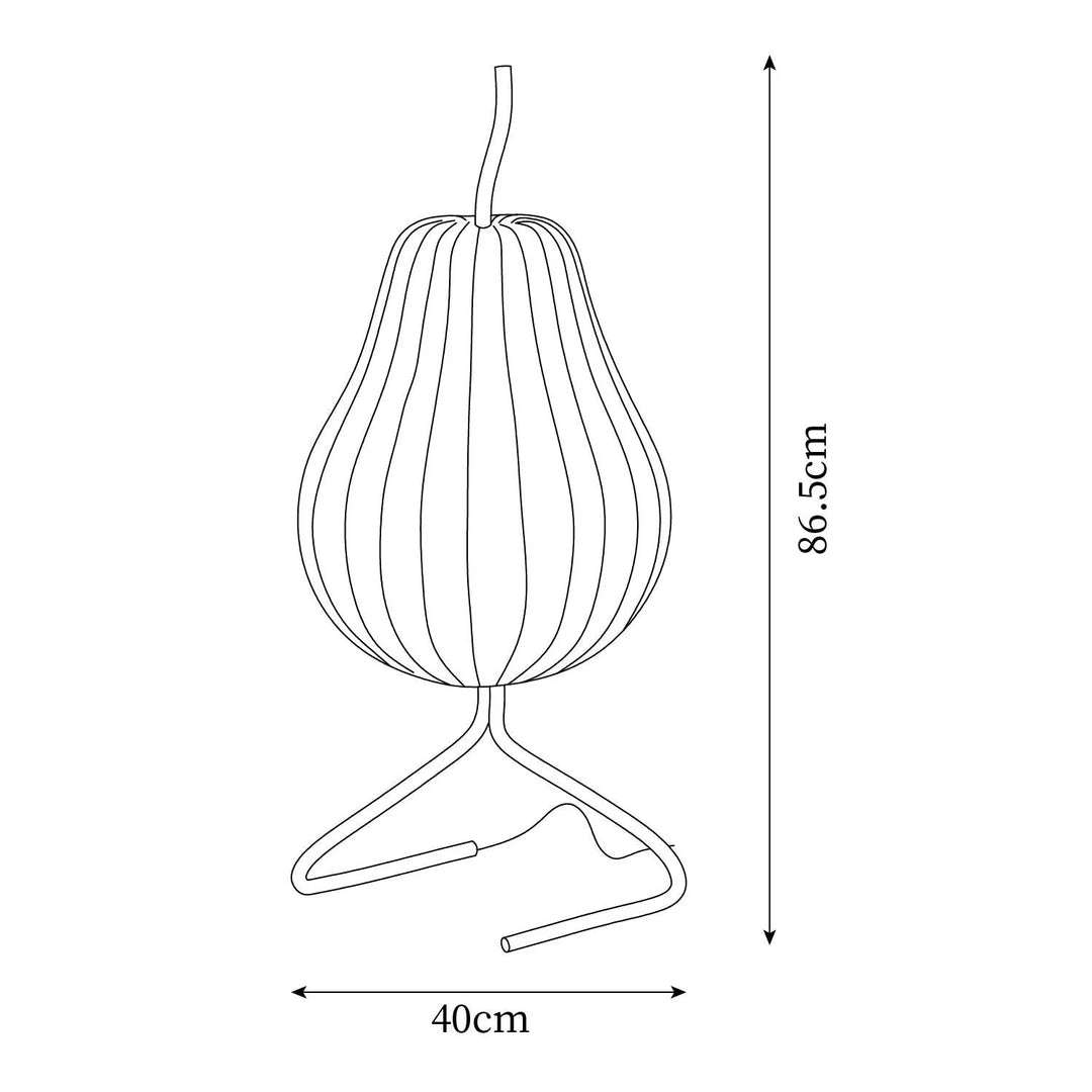 Pear Floor Lamp dimensions