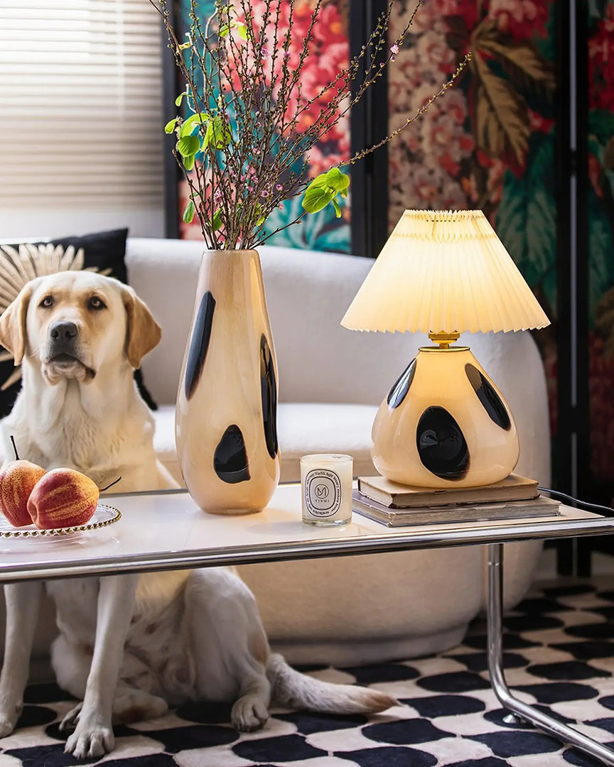 Pleated Cavolo Table Lamp