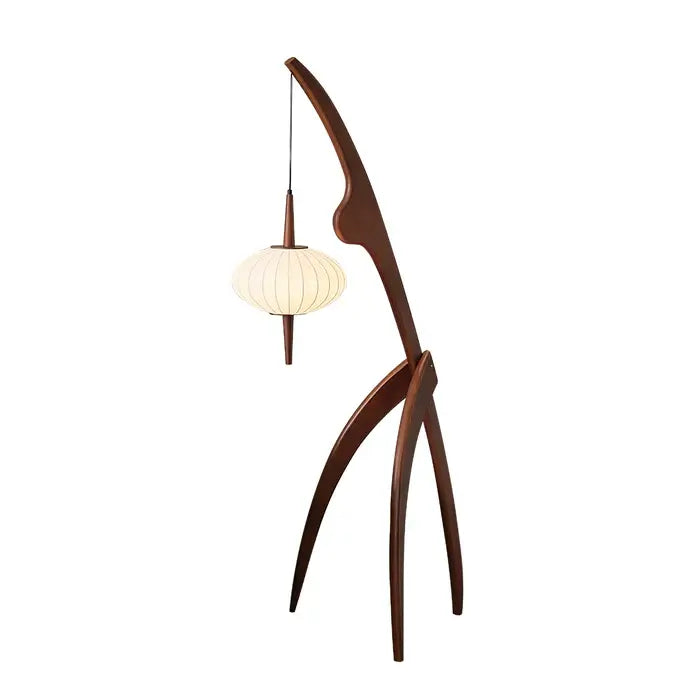 Wooden Floor Lamp Mantis