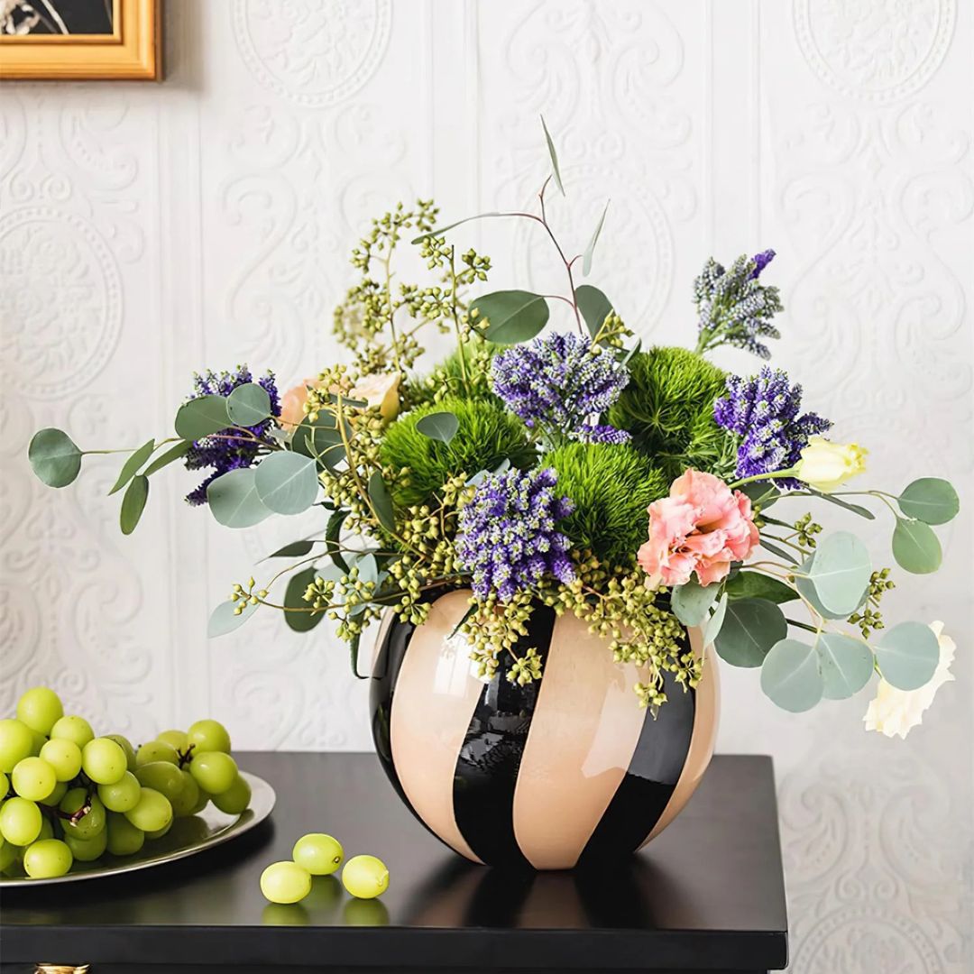 Pleated Cavolo Vase III - CHAL