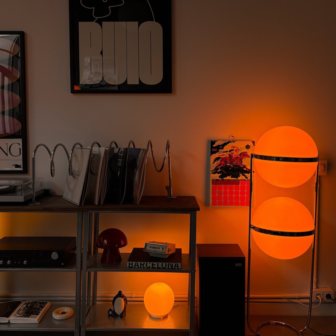 Gemini Dual Sphere Floor Lamp