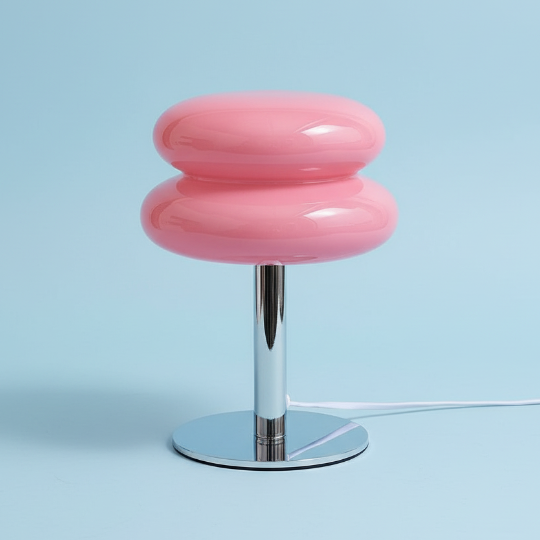 Glossy Macaron Table Lamp