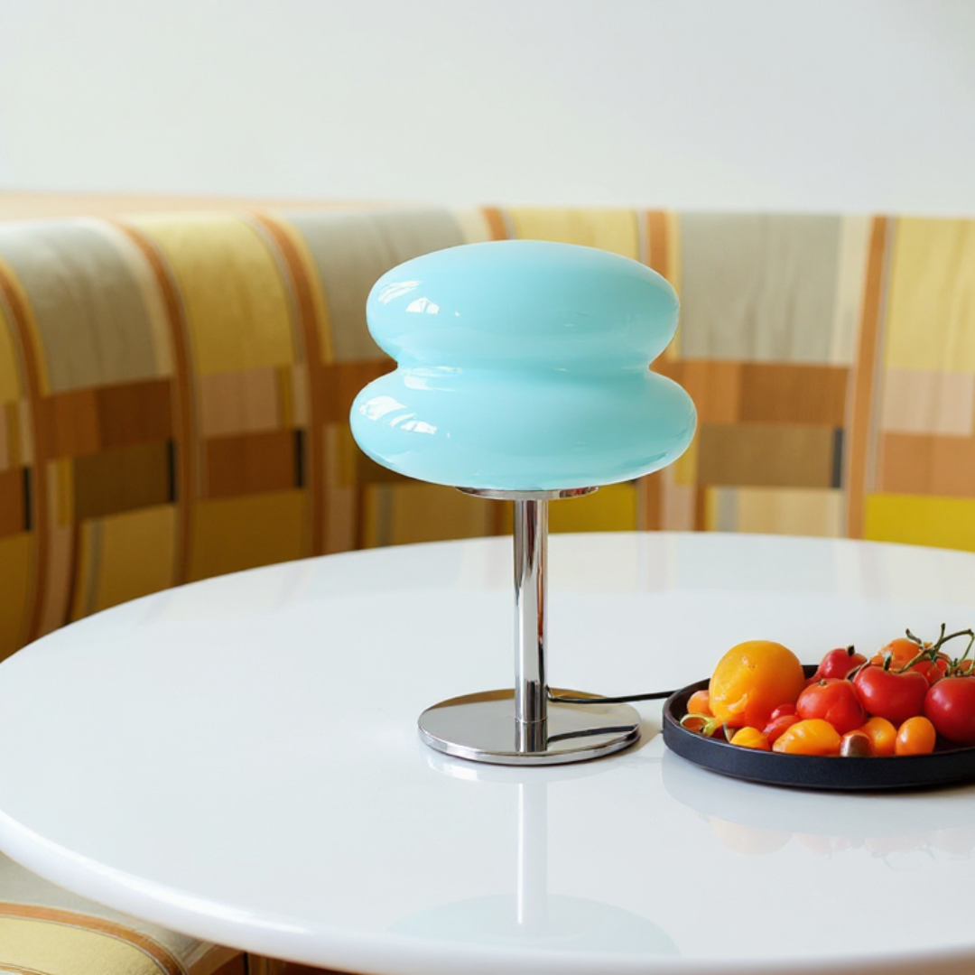 Glossy Macaron Table Lamp