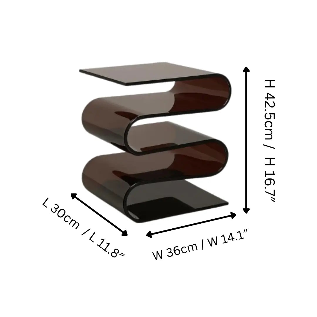 Ripple Curve Side Table