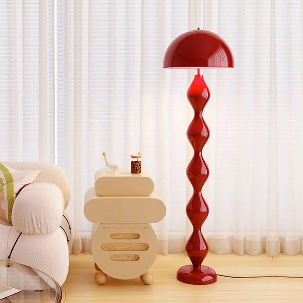 THE CURLY FLOOR LAMP