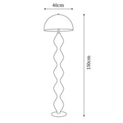 THE CURLY FLOOR LAMP