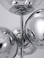 Load image into Gallery viewer, This highlights the lamp’s unique blown glass construction and its modern, optical effect, emphasizing its artistic and sophisticated appeal.
