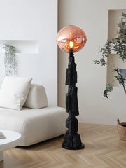 VOLCANO ROCK FLOOR LAMP