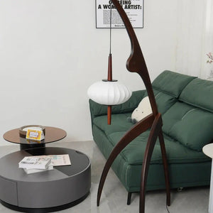 Wooden Floor Lamp Mantis - CHAL