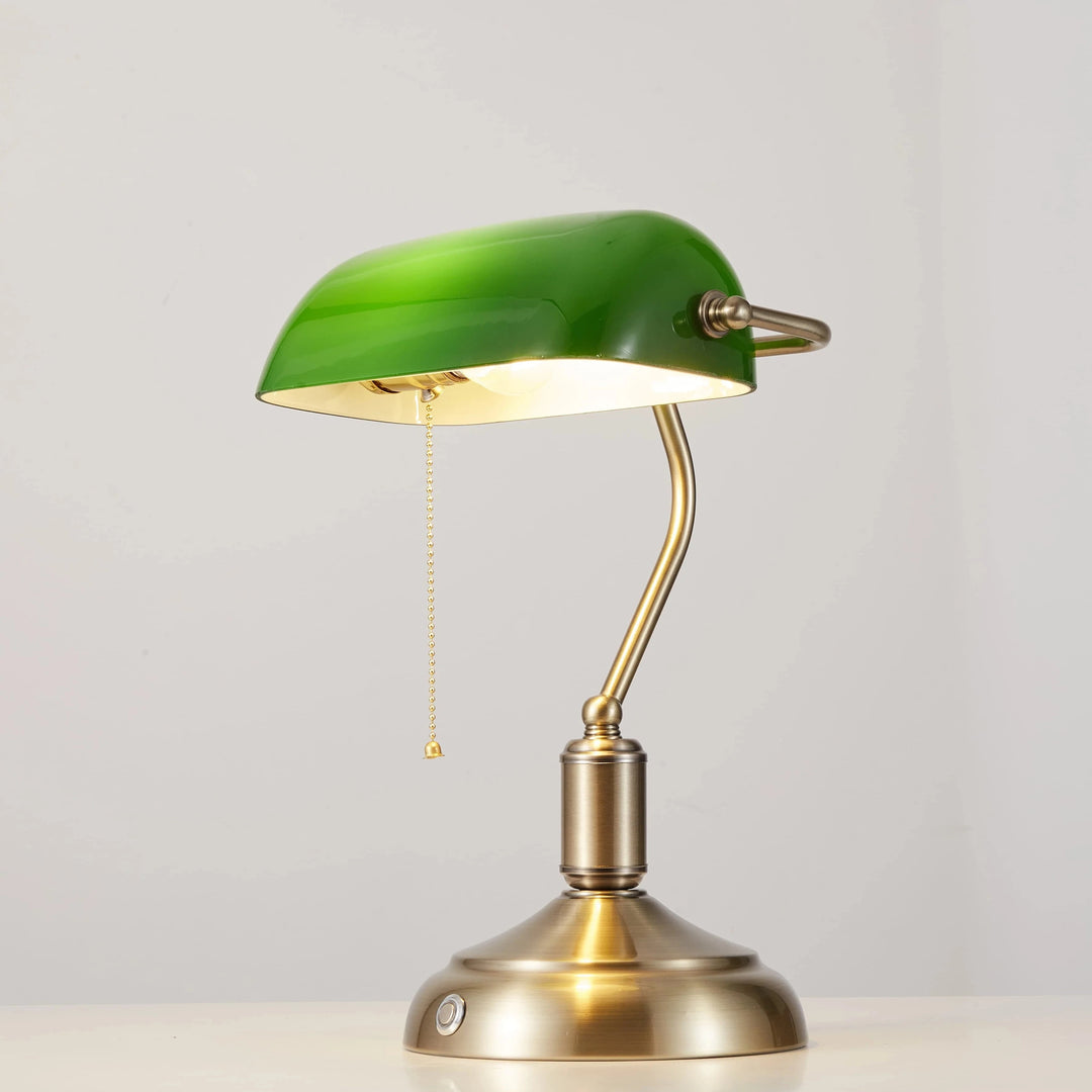 Cordless Retro Bankers Lamp CHAL