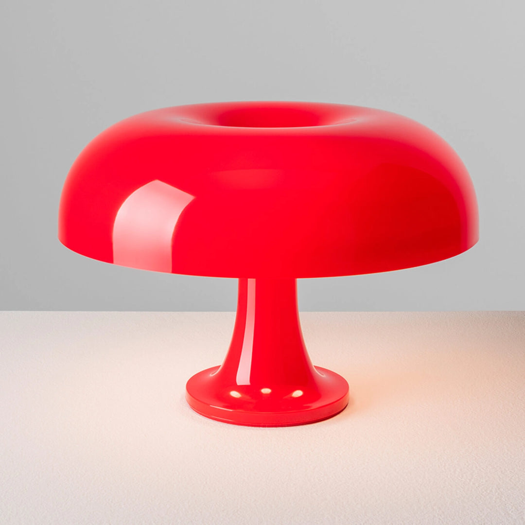 Red Mushroom Playful Table Lamp