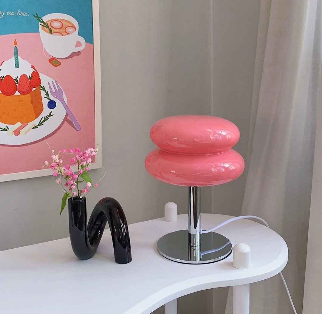 Glossy Macaron Table Lamp