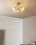 Load image into Gallery viewer, Kalin Flower Glass Ceiling Light - CHAL
