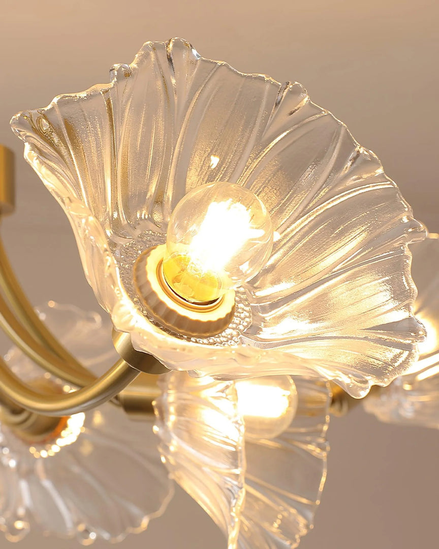 Kalin Flower Glass Ceiling Light - CHAL