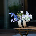 Load image into Gallery viewer, Pleated Cavolo Vase III - CHAL
